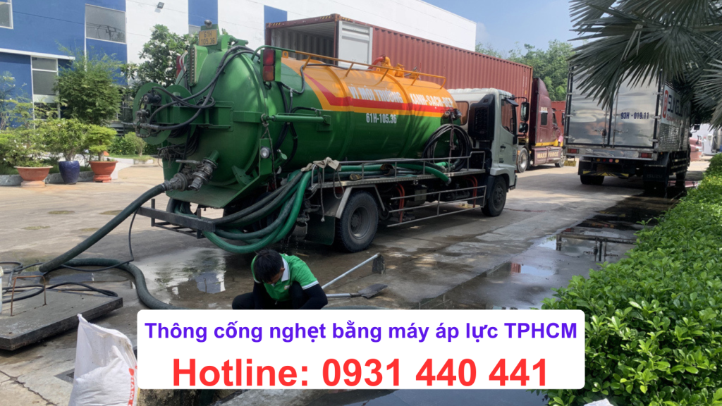 dịch vụ thông cống nghẹt giá rẻ trọn gói tphcm
