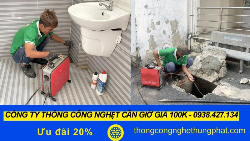 công ty thông cống nghẹt huyện cần giờ hưng phát