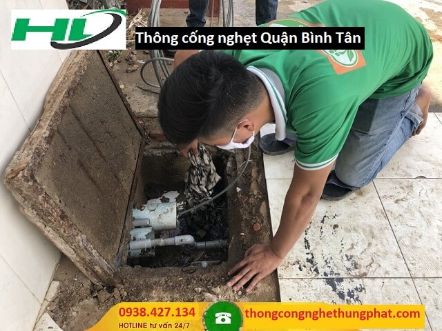 công ty thông cống nghẹt quận bình tân hưng phát